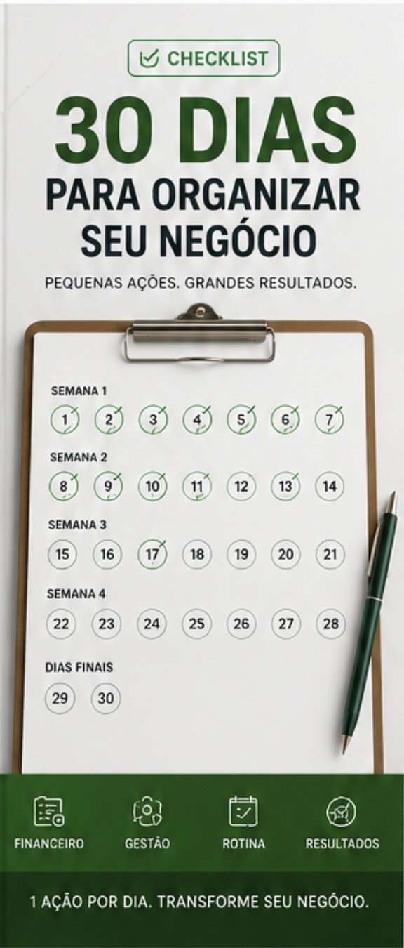 Checklist 30 Dias